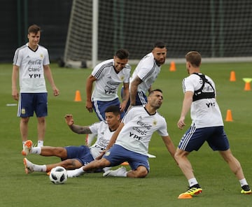 Barcelona 03 Junio 2018, EspaÃ±a
Previa al Mundial 2018
Entrenamiento de la seleccion Argentina Ciudad Deportiva Joan Gamper, Barcelona.

Foto Ortiz Gustavo
