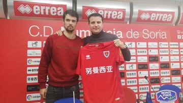 Erik Morán, primer refuerzo invernal del Numancia