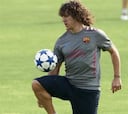 Puyol continúa su trabajo con vistas a Wembley