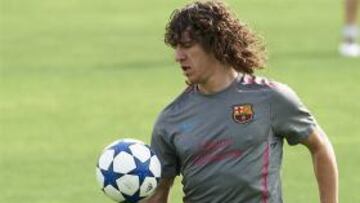 Puyol continúa su trabajo con vistas a Wembley