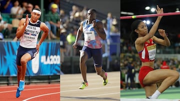 Michael Norman, Christian Coleman y Vashti Cunningham, las jóvenes estrellas a seguir en el atletismo.