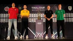 COMPARECENCIA DE LOS 4 EQUIPOS DE LA FINAL FOUR DE LA BCL EN BENALMADENA.