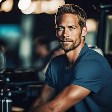 Así luciría Paul Walker a los 51 años, según la Inteligencia Artificial.