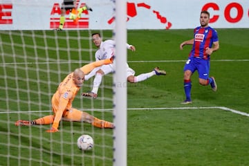Lucas Vázquez marcó el definitivo 1-3 en el minuto 91.