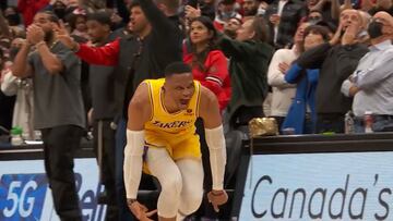 No puede ser más de película: la heróica jugada de Westbrook que acabó valiendo el partido