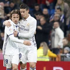 Real Madrid con James: Así sería el 11 ideal de Zidane
