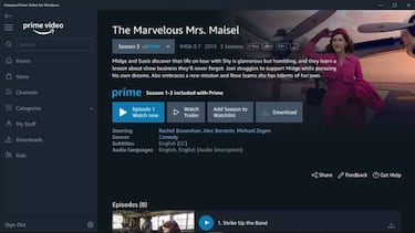 Cómo descargar series de Amazon Prime Video a Windows 10 legalmente