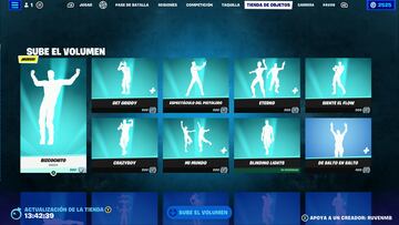 fortnite rosalia baile bizcochito