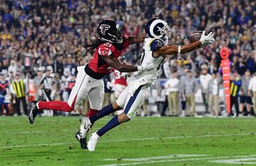 El registro de la victoria de los Falcons en Los Angeles