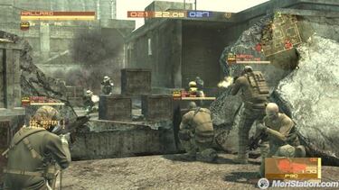 Konami muestra la acción de Metal Gear Online
