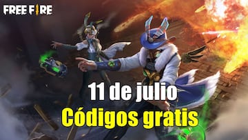 Free Fire | C車digos de hoy lunes 11 de julio de 2022: recompensas gratis