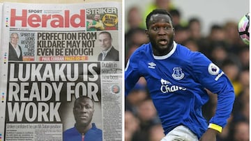 Evening Herald post photo of Stormzy instead of Lukaku in major gaffe