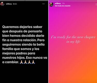 William Levy y Elizabeth Gutiérrez anuncian su separación