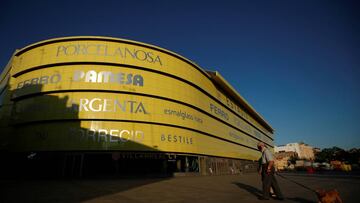Soccer Football - La Liga Santander - Villarreal v FC Barcelona - Estadio de la Ceramica, Villarreal, Spain - July 5, 2020 General view outside the stadium before the match, as play resumes behind closed doors following the outbreak of the coronavirus d