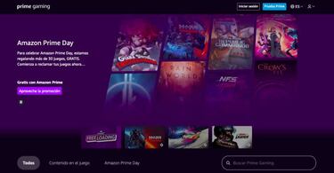 30 juegos gratis en el Amazon Prime Day: lista de todos los títulos disponibles y cómo canjearlos