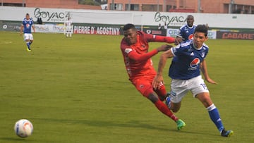 Millonarios consigui&oacute; en Tunja, venciendo 2-0 a Patriotas. Ovelar una de las figuras 