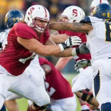 Andrus Peat en un partido de Stanford contra California.