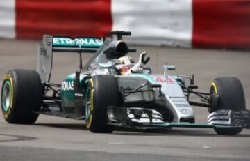 El 7 de junio de 2015 Lewis Hamilton consigue la victoria en el GP de Canadá