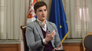 La primera ministra de Serbia: "La ley es igual para todos"