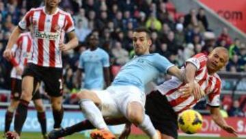 Negredo disputa con Brown