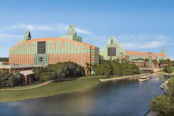 El resort de lujo forma parte de Disney World y cuenta con más de 700 habitaciones, un par de piscinas y múltiples restaurantes, que podrán ser utilizados tanto por jugadores, cuerpo técnico, staff y medios de comunicación, con las medidas sanitarias y de distanciamiento social, durante el torneo especial MLS is Back.