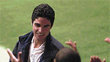 <B>FELIZZ</B>. Arteta espera poder jugar el próximo año con el Atlético.