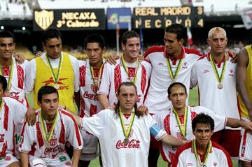 Al igual que Corinthians, el Necaxa de México se midió al Madrid en el Mundialito de Clubes de 2000. Fue en el partido por el tercer y cuarto puesto. Tras finalizar el tiempo reglamentario y la prórroga con empate a 1, el Necaxa logró ganar al conjunto madridista en la tanda de penaltis.