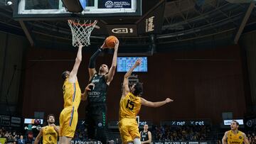 El Tenerife prosigue ante el Bilbao Basket su marcha imparable 