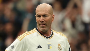 Zidane, who won three Champions Leagues with Madrid, has been linked with France, Manchester United and the USMNT since his last coaching job in 2021.