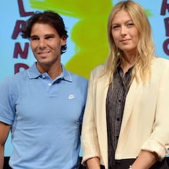 Sharapova defends Nadal after fan's flippant remark on Twitter