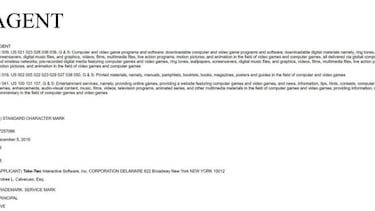 Take-Two registra de nuevo la marca Agent