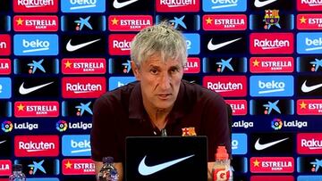 Setién: "Estoy haciendo lo que puedo porque la cosa vaya bien"