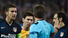 Gabi: "yes, it was a handball... I don't know if it was in the area"