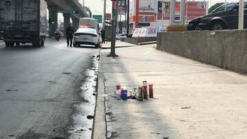 Prenden veladoras en la zona del conflicto entre Tigres y Rayados