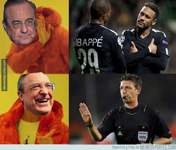 Los mejores memes del Real Madrid-PSG