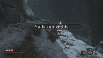 Sekiro: Shadows Die Twice, Gu&iacute;a completa - Valle sumergido