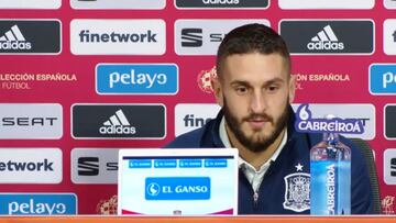 Esto ya es un clásico: el lapsus de Koke en rueda de prensa