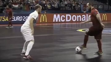 No hay otro igual: el v¨ªdeo de Ricardinho que alucin¨® a Vinicius... "?Crack!"