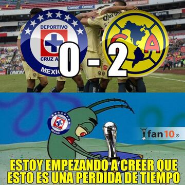 Los memes de la Final entre Cruz Azul y América de Liga MX