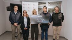 L’Abarset recauda más de 3.000 € para la Fundació Privada Nostra Senyora de Meritxell