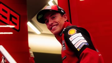 Marc Márquez, en Assen.