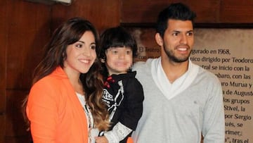 Gianinna Maradona y su ex, el Kun Ag&uuml;ero