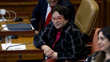 Valparaiso, 16 de noviembre de 2022.
La diputada Maria Luisa Cordero participa de la sesion de la Camara de Diputados en la que se discute el proyecto de presupuesto 2023.
Raul Zamora/Aton Chile