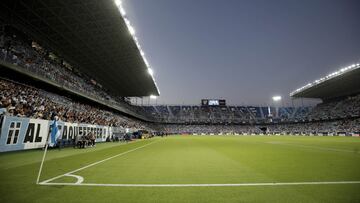 El Málaga CF anuncia la venta de entradas para el Málaga-Mirándes que se disputará en La Rosaleda.