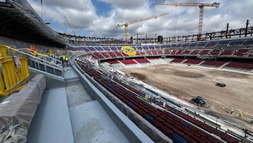 Las obras en el Spotify Camp Nou
