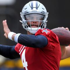 Dak Prescott plays down shoulder injury concerns after leaving Cowboys practice