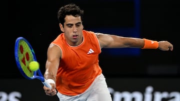 Jaume Munar, contra Casper Ruud en el Open de Australia.