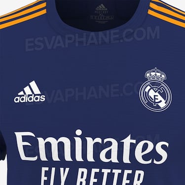 Filtradas las camisetas del Real Madrid 2021/22