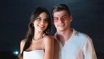 El campeón del mundo y la hija de Nelson Piquet mantienen una relación sentimental desde 2020. Nacida en Alemania, trabaja como agente de relaciones públicas y mantuvo un noviazgo previo con el también piloto Daniil Kvyat, con quien tuvo una hija.  