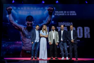 Ilia Topuria da el salto a la gran pantalla y apunta a Abu Dabi